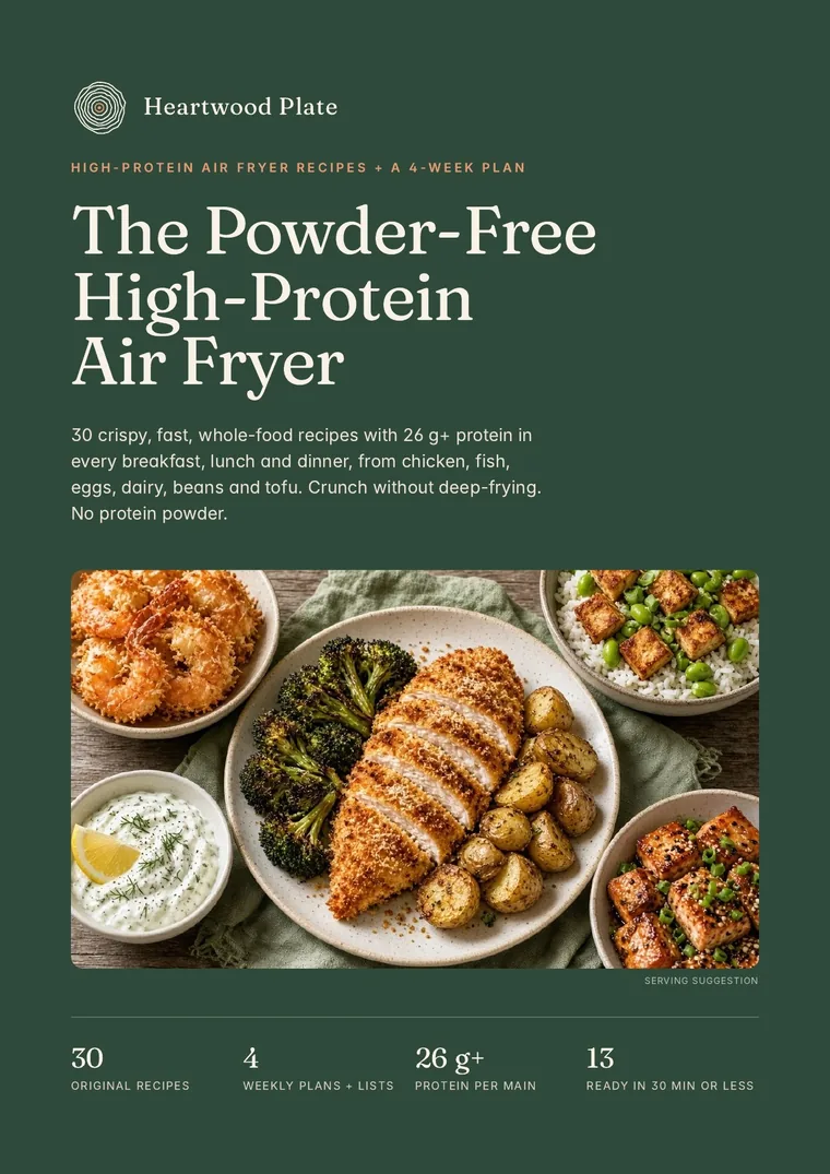 Cover of The Powder-Free High-Protein Air Fryer