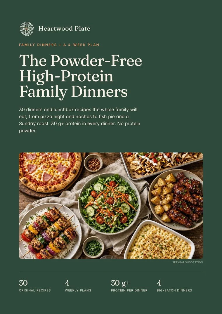 Cover of The Powder-Free High-Protein Family Dinners