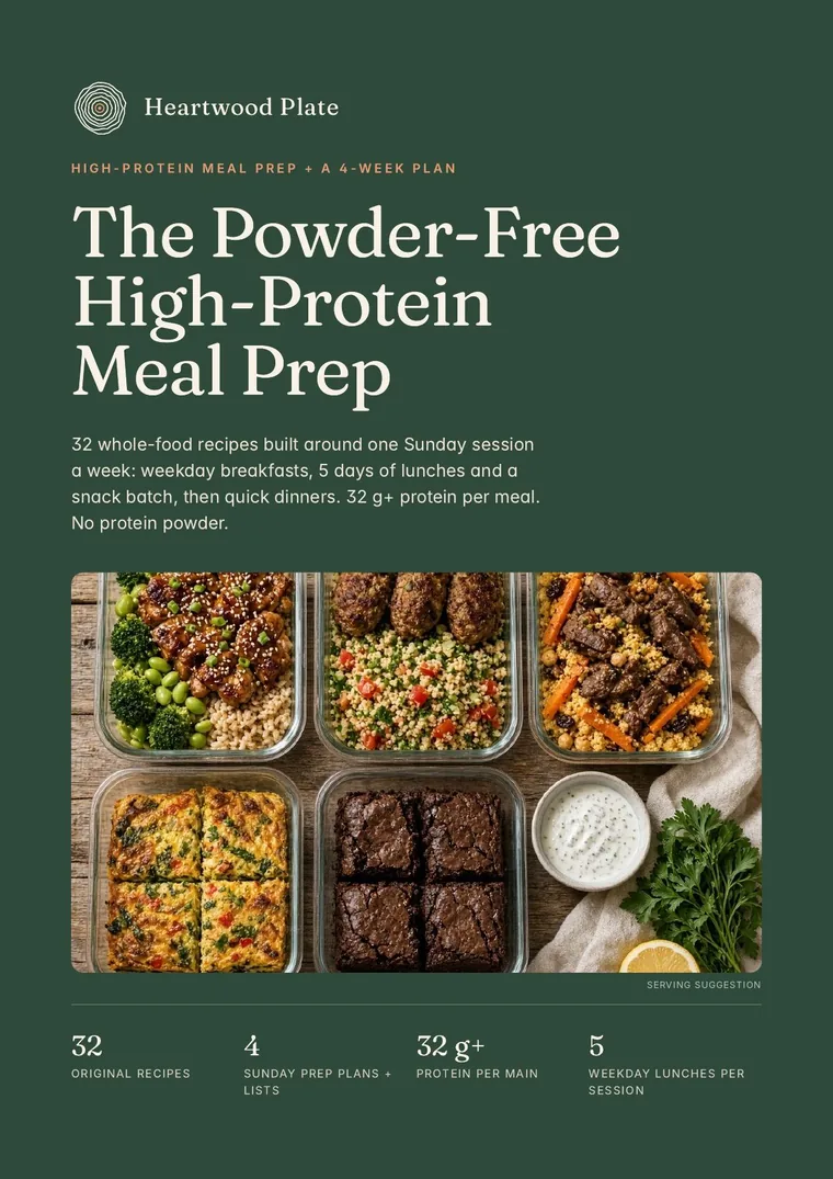 Cover of The Powder-Free High-Protein Meal Prep