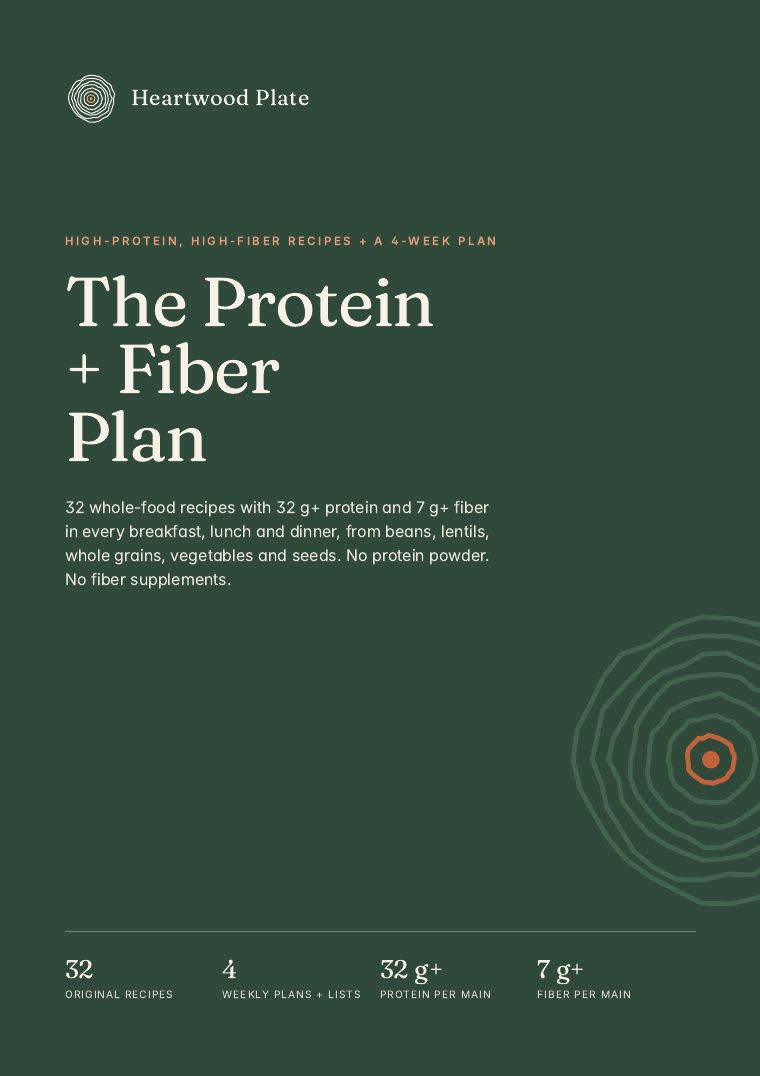 Cover of The Protein + Fiber Plan