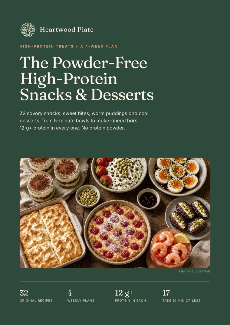 Cover of The Powder-Free High-Protein Snacks & Desserts